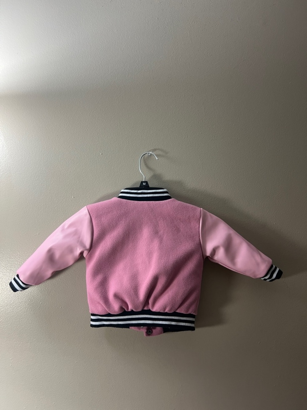NYC Pink and Black Logo Labeled Jacket - Picture 3 of 6